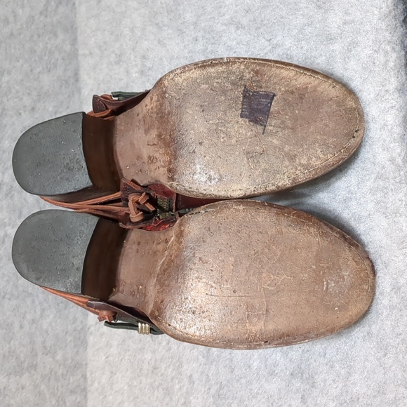 Freebird Crue burgundy leather boots size 8 - Picture 7 of 15